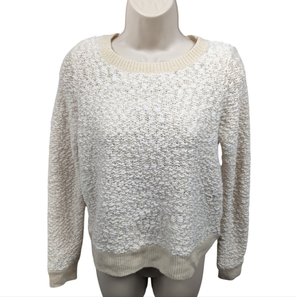 Moth by Anthropologie Popcorn Knit Sweater Sz M